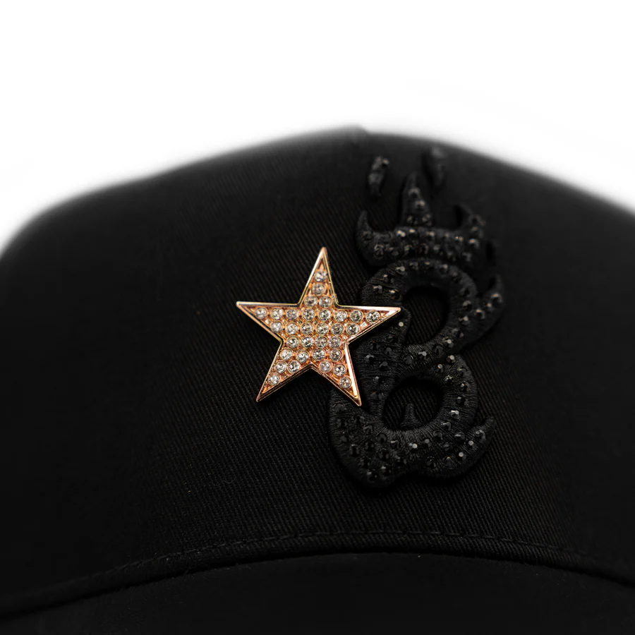 Gorra Estrella Oro Rosa