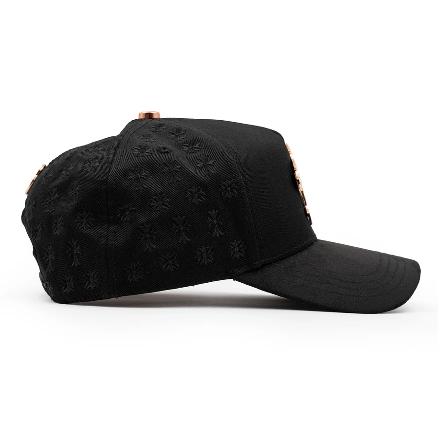 Gorra Triple Cruz Adornada