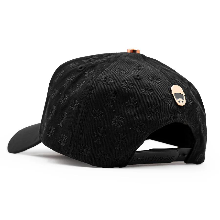 Gorra Triple Cruz Adornada