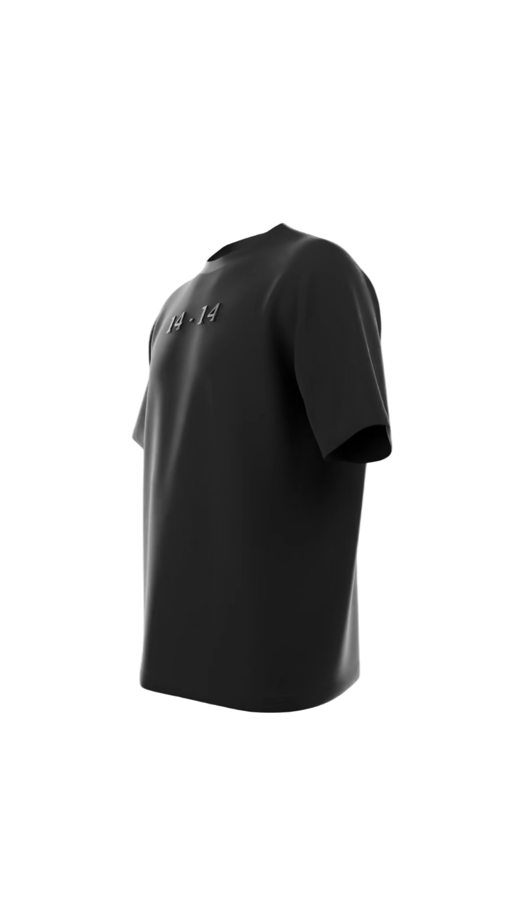 Camiseta con cadena cruzada mística 14-14