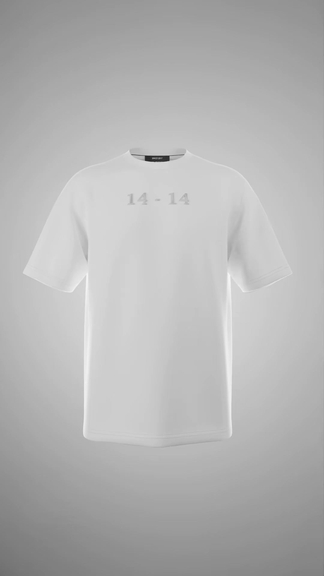 Camiseta con cadena cruzada mística 14-14