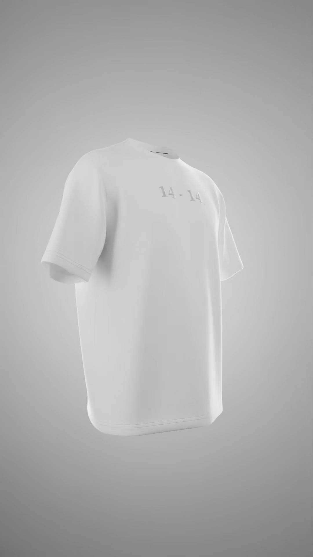 Camiseta con cadena cruzada mística 14-14