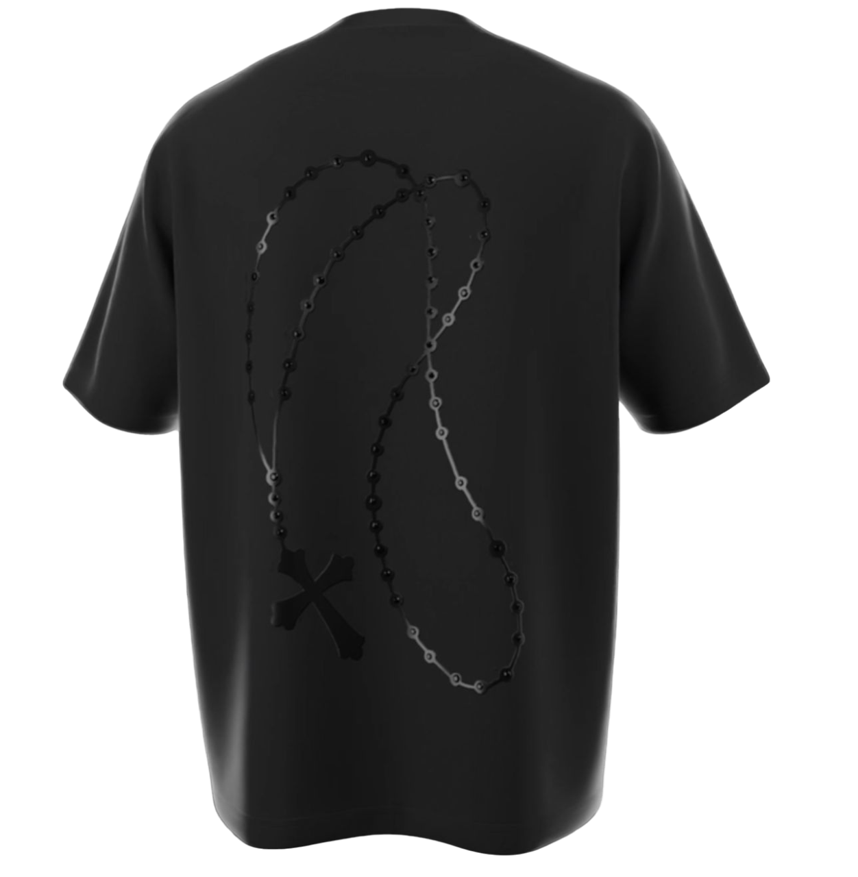 Camiseta con cadena cruzada mística 14-14