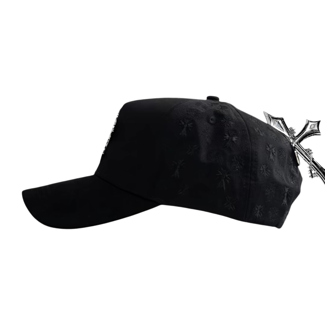 Gorra Triple Cruz Adornada