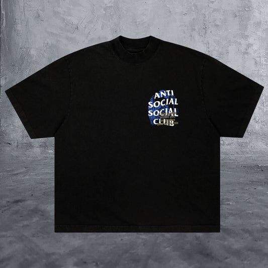 World Beat Tee-Blue