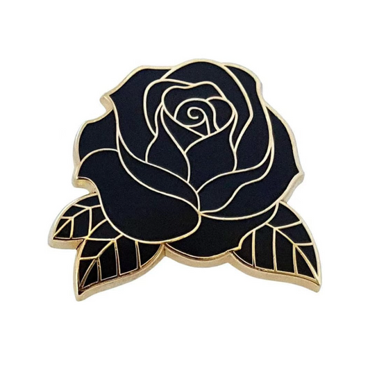 Black Rose Clip