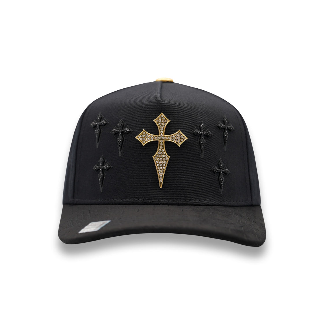 Gorra con Cruz de Diamantes