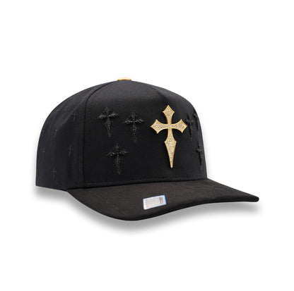 Gorra con Cruz de Diamantes