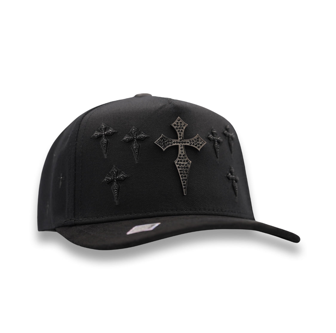 Gorra con Cruz de Diamantes