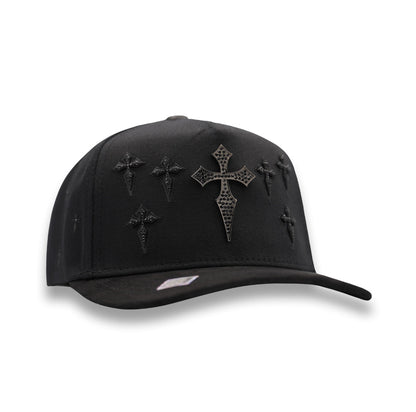 Gorra con Cruz de Diamantes