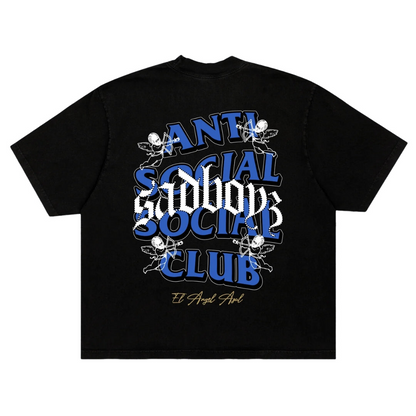 World Beat Tee-Blue