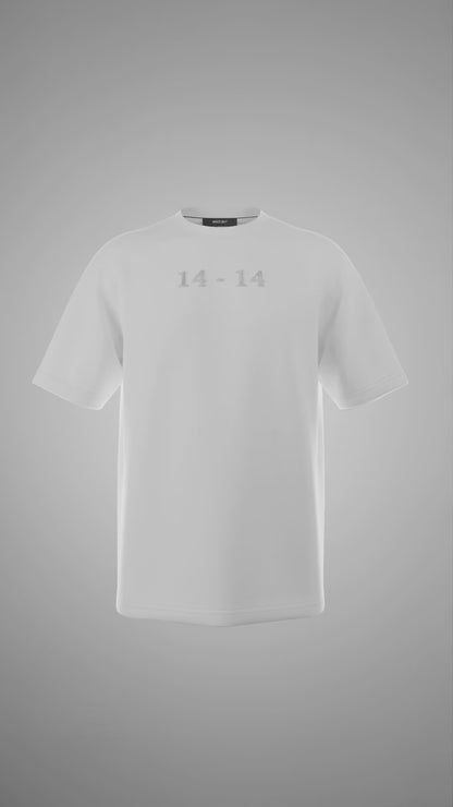 Camiseta con cadena cruzada mística 14-14